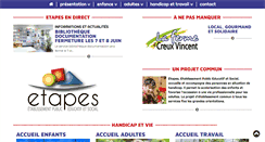 Desktop Screenshot of etapes.fr